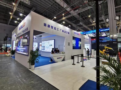 赛摩展台实景现场 赛摩展台实景现场